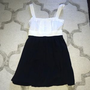 BCBG MaxAzria Black and White Dress